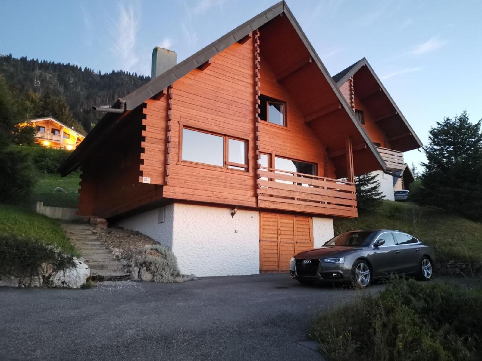 Chalet Les Alpages Vue Panoramique Sur Le Lac Leman Thollon-les-Memises Kültér fotó